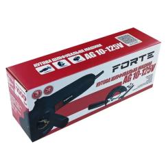 Шлифовальная машина Forte AG 10-125V 1000Вт, 125мм Фото 6