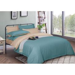 Пододеяльник MirSon Satin Stripe 30-0015 + 30-0004 Gavenia 160х220 см Фото