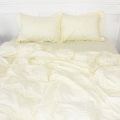 Пододеяльник MirSon Satin Stripe 30-0001 White 220х240 см Фото