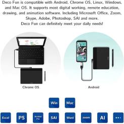 Графический планшет XP-Pen Deco Fun Black Фото 6