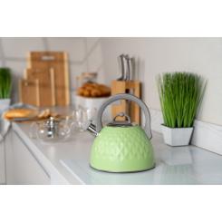 Чайник Ardesto Gemini 2.5 л Green Фото 1