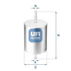 Фильтр топливный UFI 31.817.00 Фото