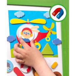 Развивающая игрушка Vladi Toys Игра Веселые картинки магнитная (укр) Фото 3