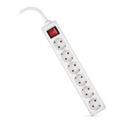 Сетевой фильтр питания REAL-EL RS-6 Protect M 5m, white Фото 10