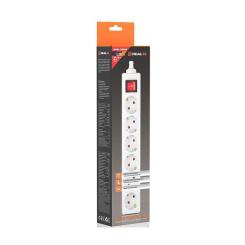 Сетевой фильтр питания REAL-EL RS-6 Protect M 5m, white Фото 11