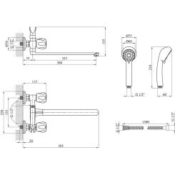Смеситель Kroner Hamburg-C070 Фото 7