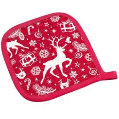 Кухонная прихватка Home Line красный 20х20см Фото