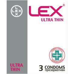 Презервативы Lex Condoms Ultra Thin 3 шт. Фото
