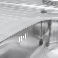 Мойка кухонная Kroner Polierte-6080R 06160 Фото 4