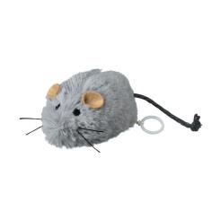 Игрушка для кошек Trixie Мышь заводная 8.5 см серая Фото
