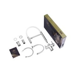 Смеситель Kroner Klassisch-ESG03815WHI Фото 7