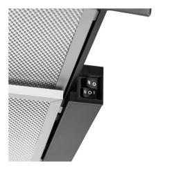 Вытяжка кухонная Pyramida TL 60 (1100) BL T Фото 3