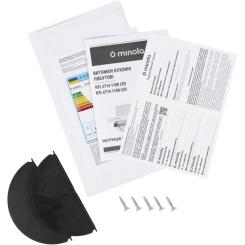 Вытяжка кухонная Minola HTL 5714 BL 1100 LED Фото 10