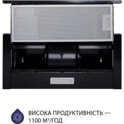 Вытяжка кухонная Minola HTL 5714 BL 1100 LED Фото 3
