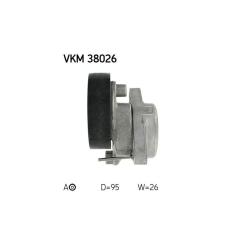 Натяжитель ремня с роликом SKF VKM 38026 Фото 1