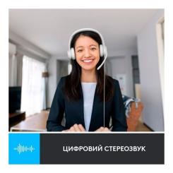 Наушники Logitech H390 USB White Фото 1