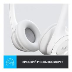 Наушники Logitech H390 USB White Фото 6