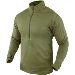 Термокофта Condor Base II Zip L (olive) Фото