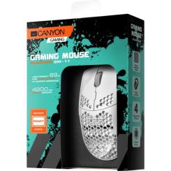 Мышка Canyon Puncher GM-11 USB White Фото 5