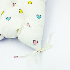 Подушка на стул MirSon Бязь 17-0143 Mayya 40х40 см Фото 1