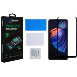 Стекло защитное BeCover Tecno POVA 3 (LF7n) Black Фото 2
