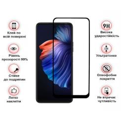 Стекло защитное BeCover Tecno POVA 3 (LF7n) Black Фото 3