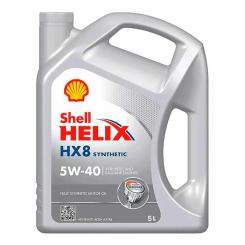 Моторное масло Shell Helix HX8 5W 40 5л Фото