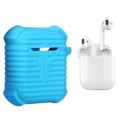 Чехол для наушников Protective i-Smile для Apple AirPods IPH1371 Blue Фото 1