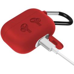 Чехол для наушников BeCover Silicon Protection для Apple AirPods Pro Red Фото 2