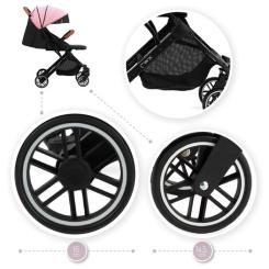 Коляска MoMi Estelle Love Black-Pink Фото 5