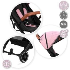 Коляска MoMi Estelle Love Black-Pink Фото 6