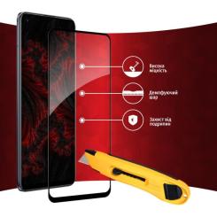 Стекло защитное Intaleo Full Glue Realme 8 Pro Фото 3
