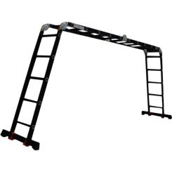 Лестница GTM трансформер 4*5ст. 1,45-5,75м Фото