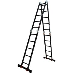 Лестница GTM трансформер 4*5ст. 1,45-5,75м Фото 2