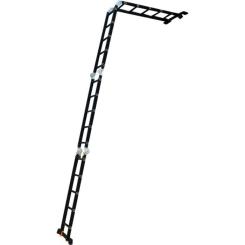 Лестница GTM трансформер 4*5ст. 1,45-5,75м Фото 4
