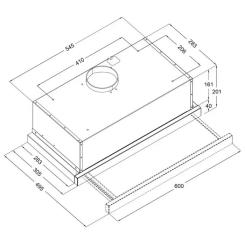 Вытяжка кухонная Borgio TLF (TR) 60 white glass Фото 5