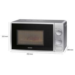 Микроволновая печь Bomann MWG 6015 CB silver Фото 5