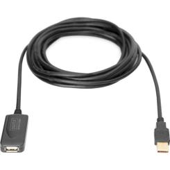 Дата кабель Assmann USB 2.0 AM/AF 5.0m active Фото 6