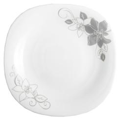 Тарелка Vittora Square Тендітна Лілія обідня 24 см Фото