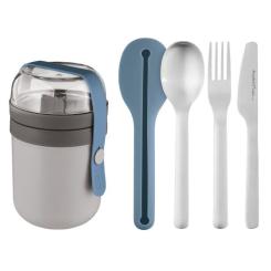 Ланч-бокс BergHOFF Leo + набір для обіду 5 предм Фото 3