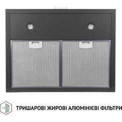 Вытяжка кухонная Perfelli K 6402 SG 850 LED Фото 4