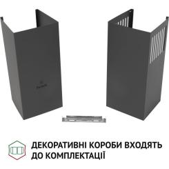 Вытяжка кухонная Perfelli K 6402 SG 850 LED Фото 7