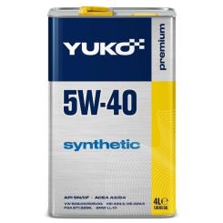 Моторное масло Yuko SYNTHETIC 5W-40 4л Фото
