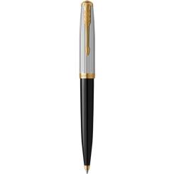 Ручка шариковая Parker 51 Premium Black GT BP Фото