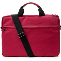 Сумка для ноутбука Vinga 15.6" NB1502 Burgundy, white print Фото 4