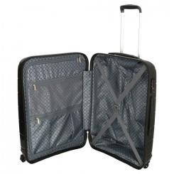 Чемодан Enrico Benetti Denver Black M Фото 3