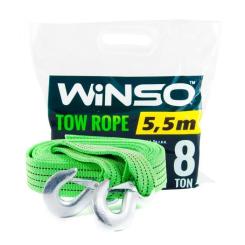 Трос буксировочный WINSO 8т, 5,5м Фото 2