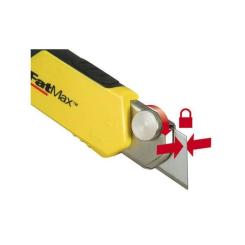 Нож монтажный Stanley FatMax Cartridge, сегментное лезвие 25мм, L=215мм. Фото 2