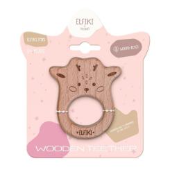 Прорезыватель Elfiki деревянный Эльфик косуля Руби Фото