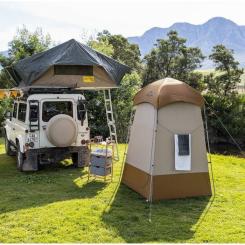 Палатка Naturehike NH21ZP005 (душ/туалет) Коричневий Фото 1
